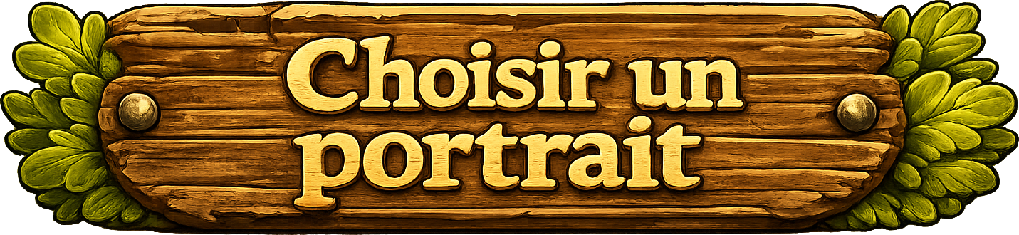 Choisir un portrait